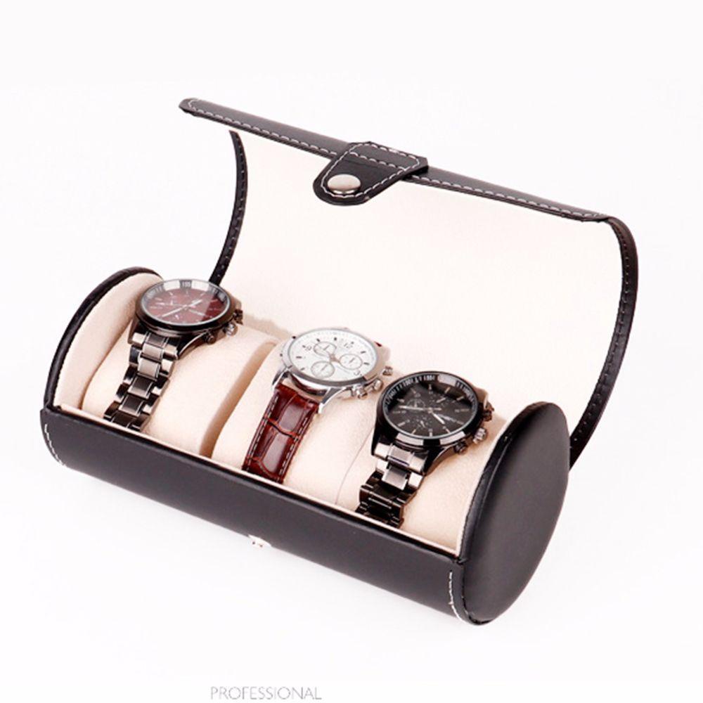 ANEMONE Hộp Tròn Đựng Đồng Hồ Chống Thất Lạc Đa Năng Thời Trang
