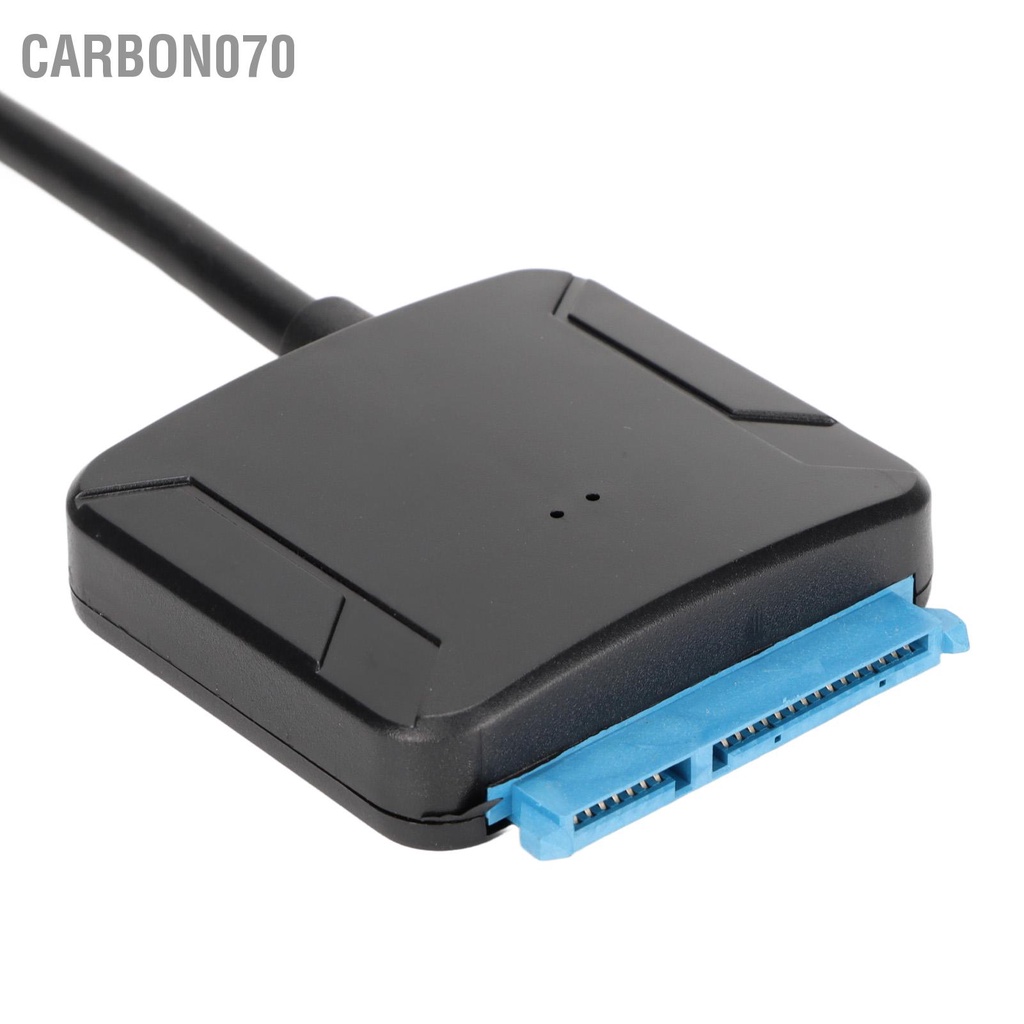 Carbon070 Cáp chuyển đổi SATA sang USB Trọng lượng nhẹ Kích thước nhỏ cho ổ cứng 2 5 / 3 inch 110 đến 240V