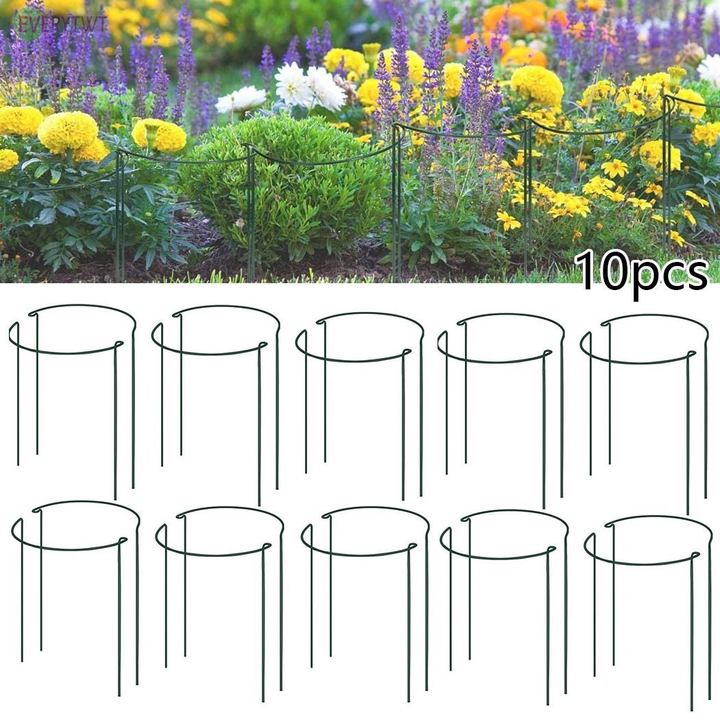 Plant Support Metal Reusable Vegetables 25x40cm Bow For Peonies Garden