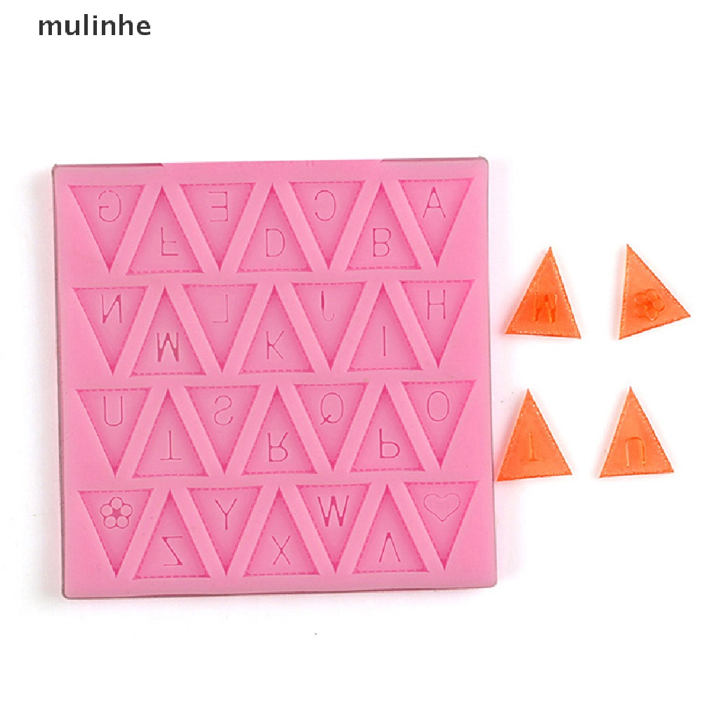 Khuôn Silicone Làm Bánh Hình 26 Chữ Cái