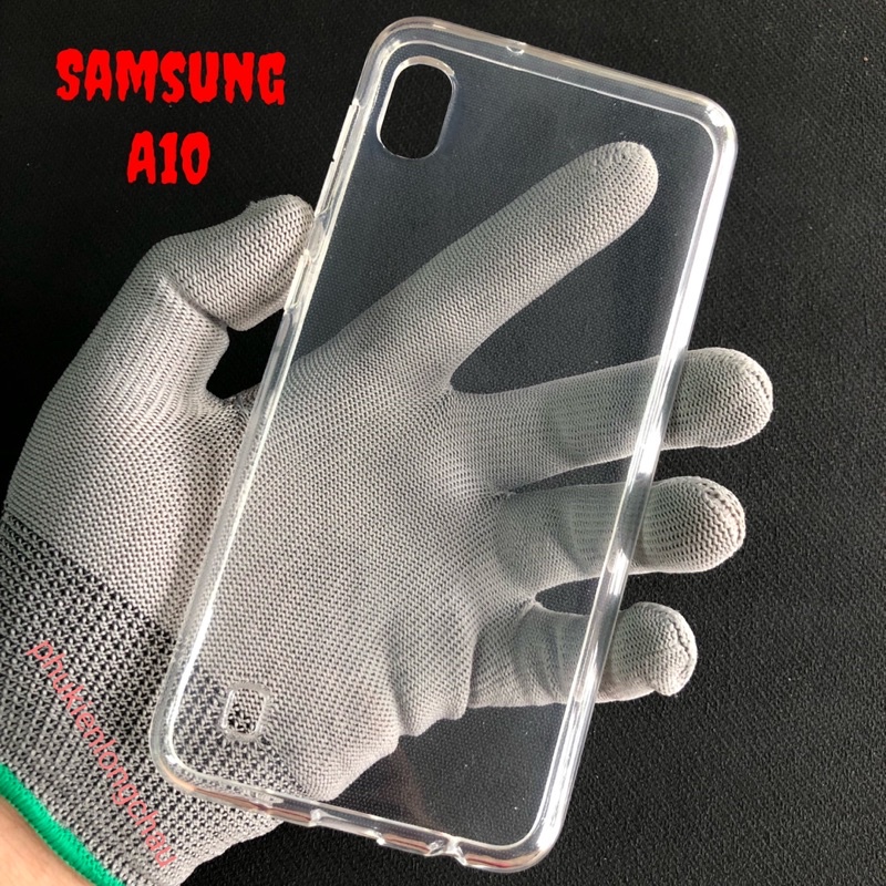 Ốp Lưng Samsung A10 Dẻo Trong Tốt Lâu Ố Vàng