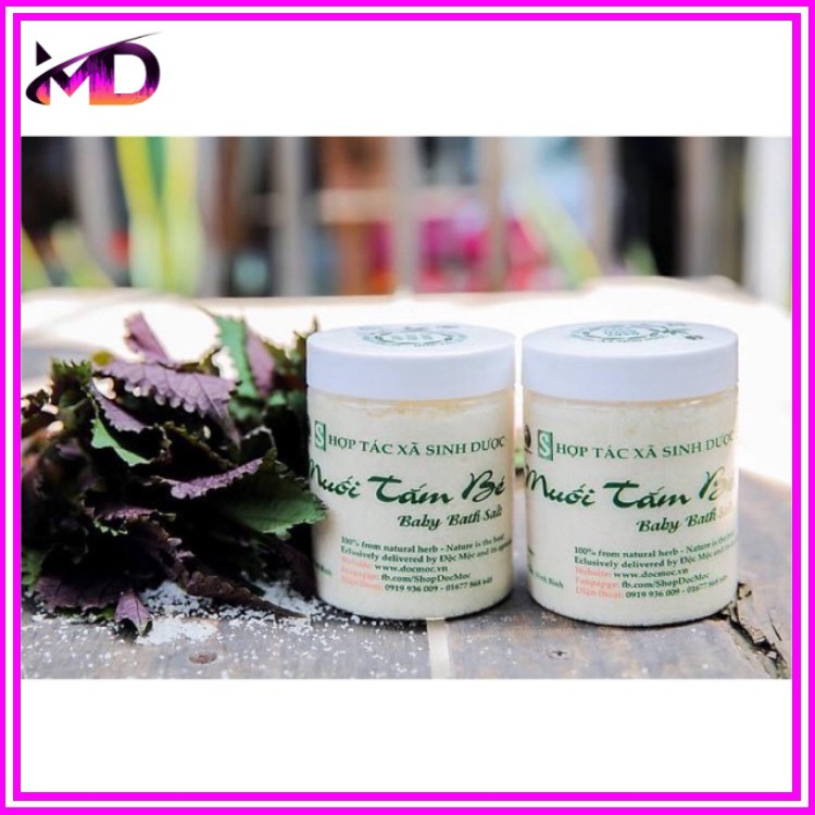 MUỐI TẮM BÉ ĐÔC MÔC +TẮM SẠCH RÔM SẨY , MẨN NGỨA