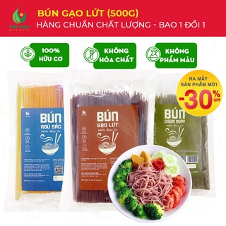 MỚI Bún Gạo Lứt, Ngũ Sắc, Chùm Ngây 100% Hữu Cơ Ăn Kiêng Eat Clean Thực