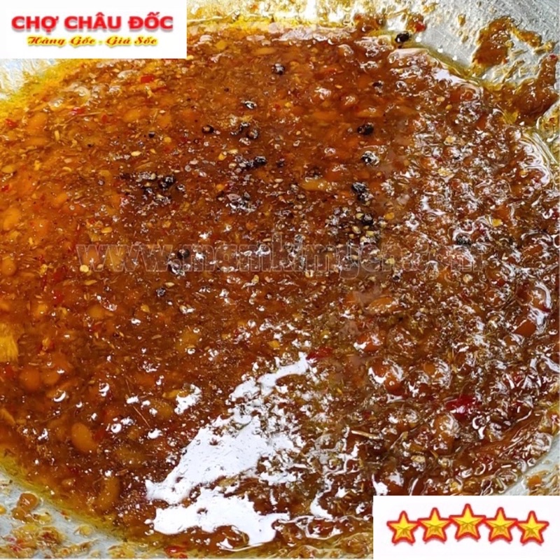 500gr Tương Hột Xào Sả Ớt Loại Đặc Biệt Thơm Ngon Đậm Đà Hương Vị Miền Tây