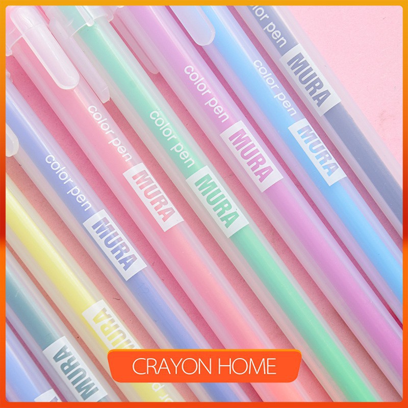 Bút Mực Gel Ngòi 0.5mm 12 Màu