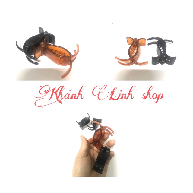 Sét 2 Kẹp tóc càng cua 3 răng