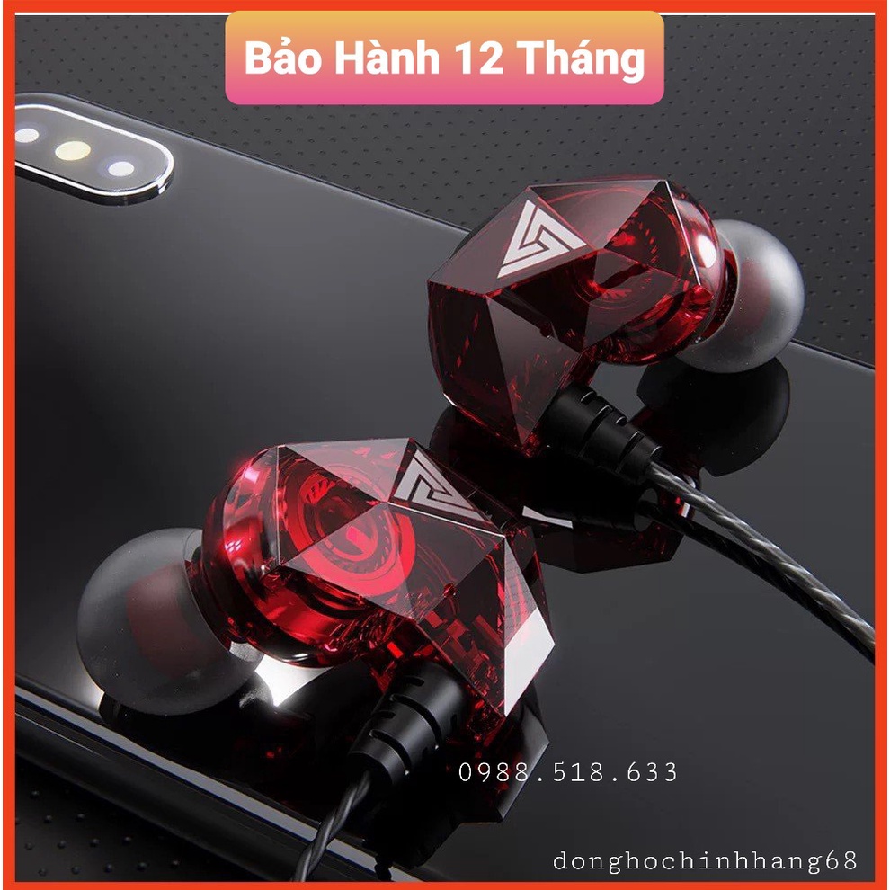 Tai Nghe Chơi Game Qkz Ak2 Pro , Tai Nghe Gaming Pubg Và Game Khác, Âm Thanh Super Bass, Dây Chống Rối, Có Mic Đàm Thoại