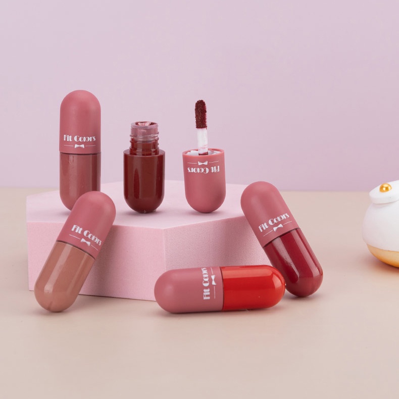 1 Son Môi Dạng Lỏng Chống Thấm Nước Không Dính Ly Dưỡng Ẩm Lâu Trôi