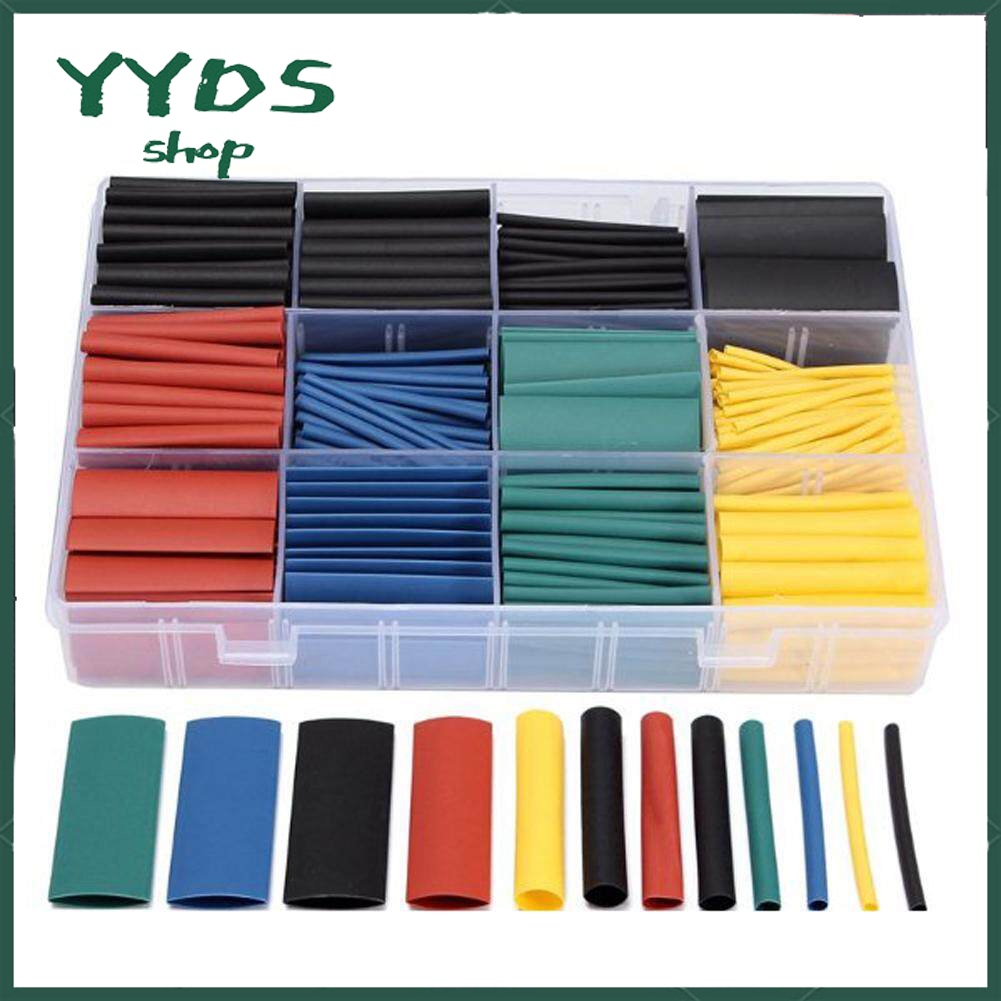 530 Chiếc ống co nhiệt cách điện chất liệu polyolefin, có đóng hộp, giá tốt