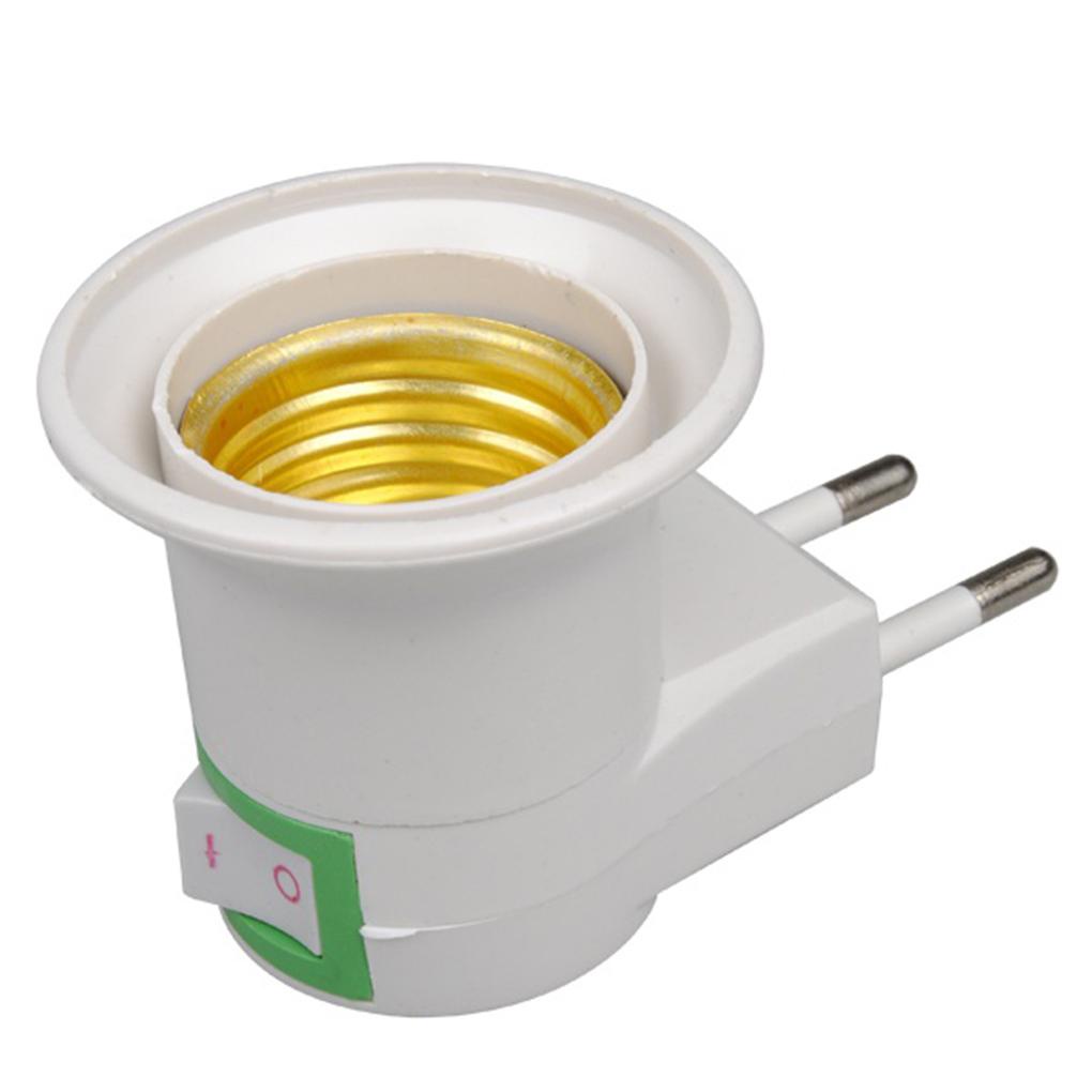 Đuôi Đèn LED E27 Có Công Tắc Bật / Tắt Tiện Dụng
