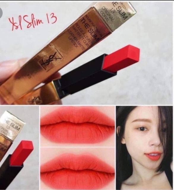 Son YSl rouge pur couture the slim 21