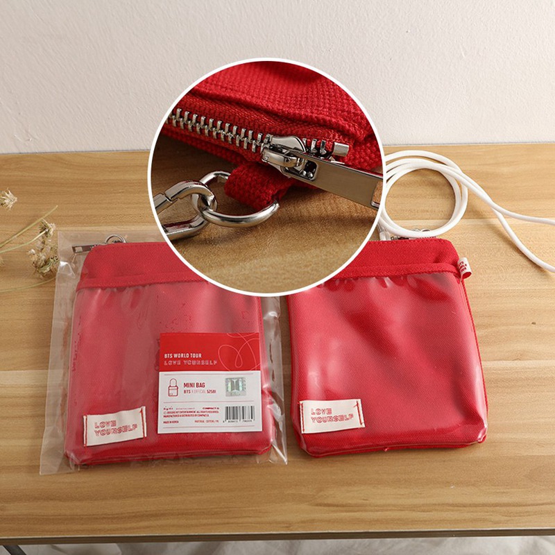 Túi Xách Mini In Hình Thành Viên Nhóm Nhạc Bts