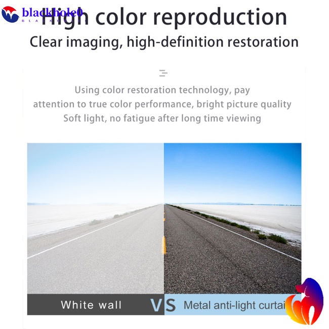 Màn Hình Máy Chiếu 1080p 16:9 Hd Bằng Kim Loại Chống Ánh Sáng Tiện Dụng