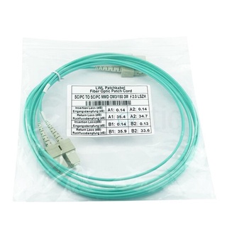 Dây nhảy quang SC-SC OM3 multimode chiều dài 3m