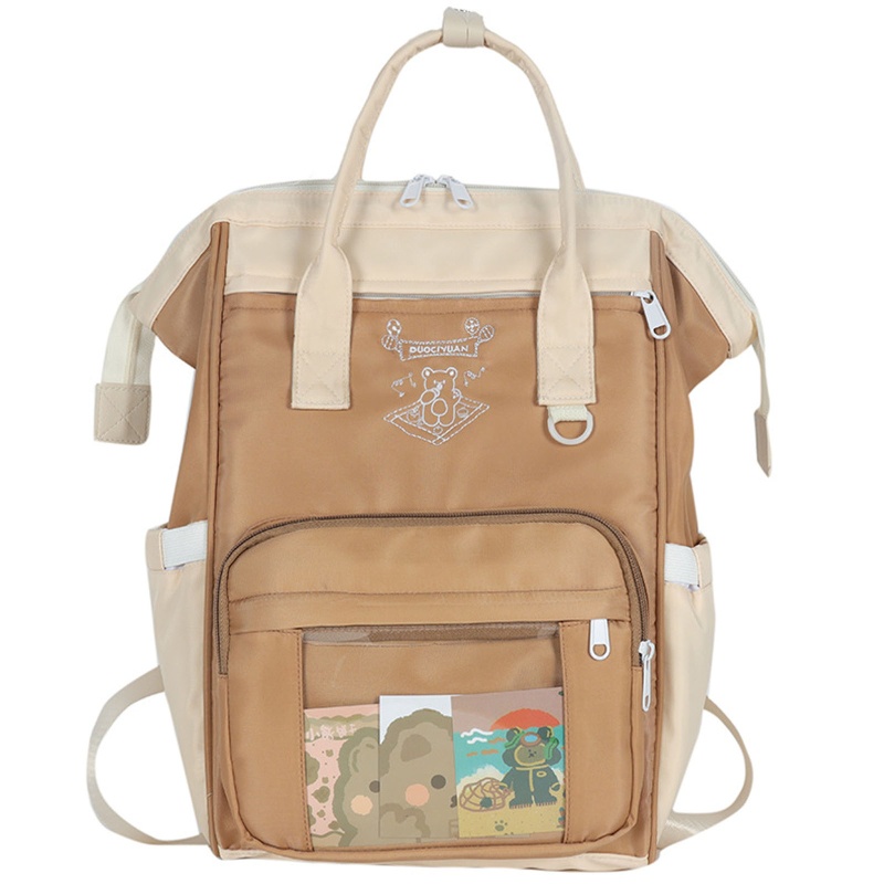 Ba Lô Đi Học Nhiều Ngăn Dễ Thương Cho Nữ