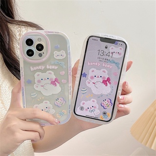 Ốp Iphone ⚡️ 𝐅𝐑𝐄𝐄 𝐒𝐇𝐈𝐏 ⚡️ Ốp Lưng Điện Thoại Iphone CASE HONEY BEAR