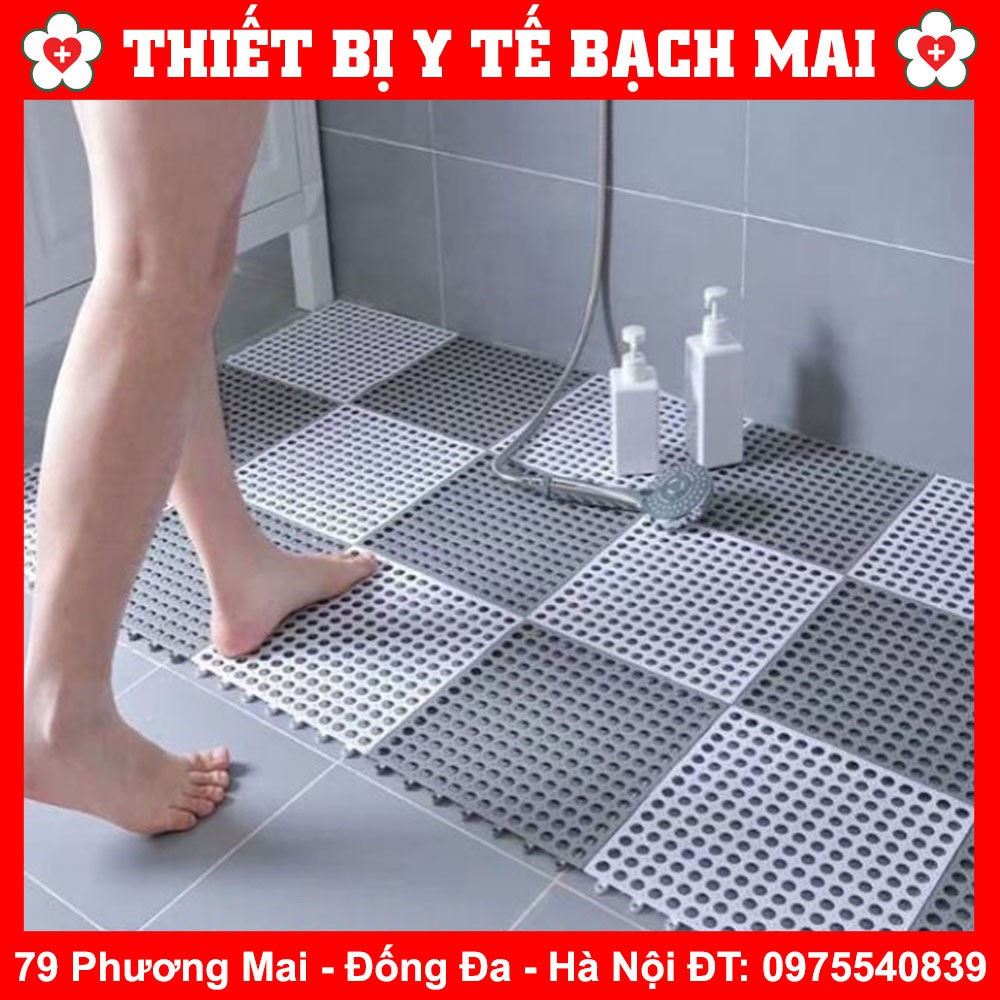 [GIÁ SỈ] Thảm Nhựa Ghép Lỗ Kháng Khuẩn Chống Trơn, Trượt, KT30*30cm Sạch Sẽ, Thoáng Mát, Êm Chân, An Toàn