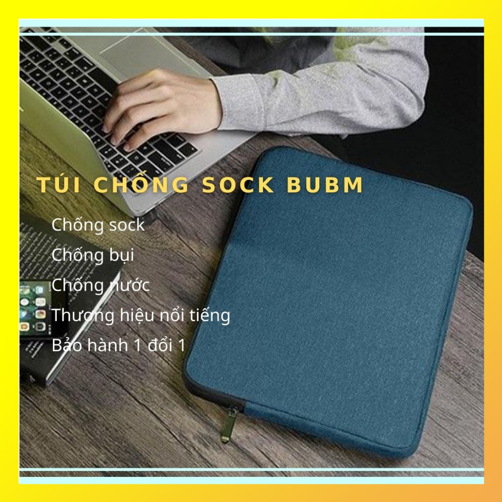 (CLIP) TÚI CHỐNG SOCK BUBM, CHỐNG SOCK LAPTOP, CHỐNG SOCK MACBOOK; GIẢM VA ĐẬP, CHỐNG NƯỚC VÀ BỤI