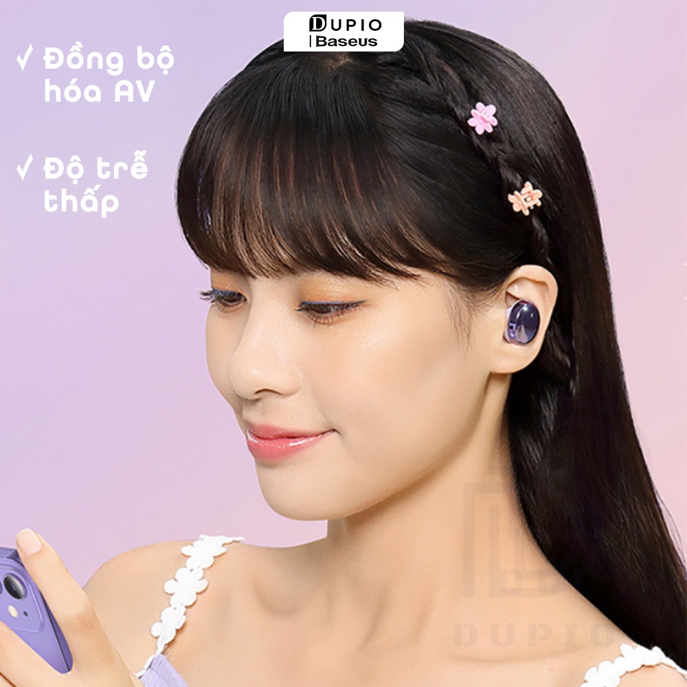 Tai nghe Bluetooth DUPIO Baseus TN03 tws không dây cảm ứng nhỏ gọn