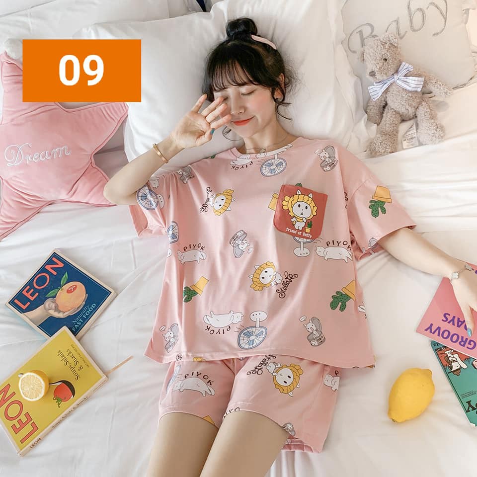 BỘ ĐỒ NGỦ NỮ ĐÁNG YÊU SIÊU XINH 🌹 Mã RE142 🌹