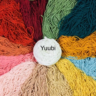 Dây macrame màu loại dệt