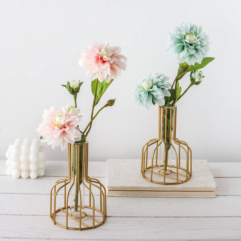 hoa giả để bàn  Trang chủ Hoa khô Hoa nhân tạo Bó hoa nhân tạo Trang trí phòng khách Hoa đỗ quyên nhựa