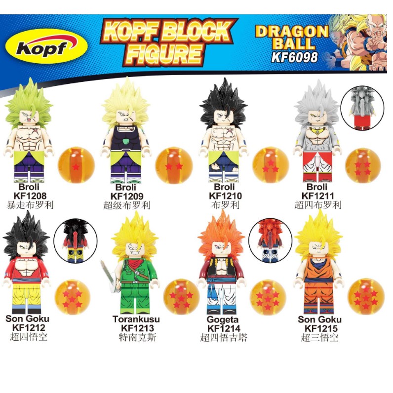 Lego Dragon ball các mẫu mô hình mới nhất