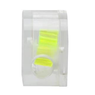 [rememberme]1pc Acrylic Semicircle 2 Way Flow Meter Indicator Port for PC Water Cooling Flow Meter
