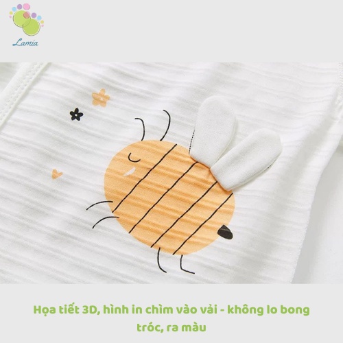 Bộ Body Áo Liền Quần Mùa Hè Hoạ Tiết Đáng Yêu Cho Bé Trai, Bé Gái 𝟎𝟑𝐁𝐃𝐒