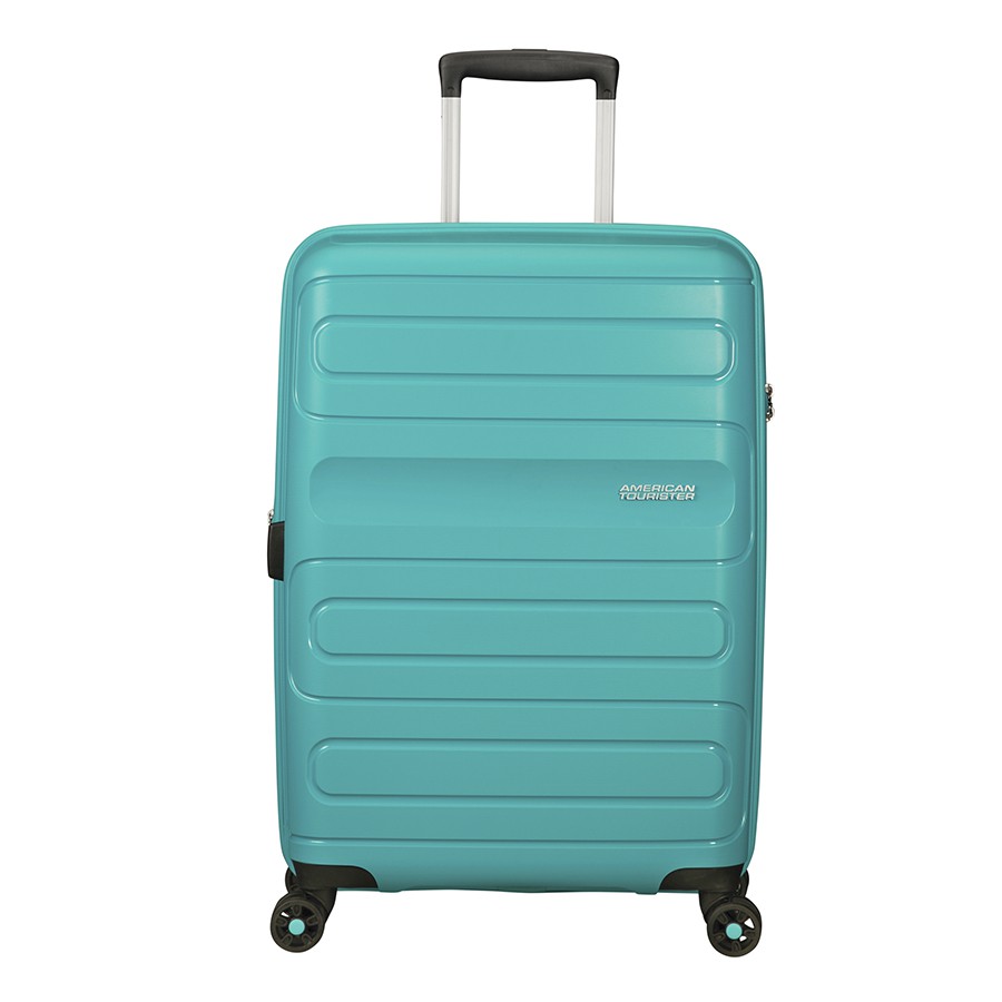 Vali kéo Sunside AMERICAN TOURISTER: Bánh xe đôi xoay 360 độ ; Khả năng nới rộng (size trung và đại)