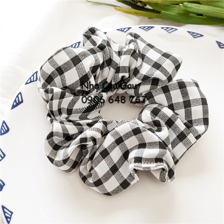 scrunchies caro hàng nhập QC cao cấp