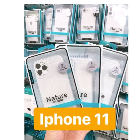 Ốp lưng iPhone 11 Pro 5.8 Nillkin Nature TPU Case trong suốt