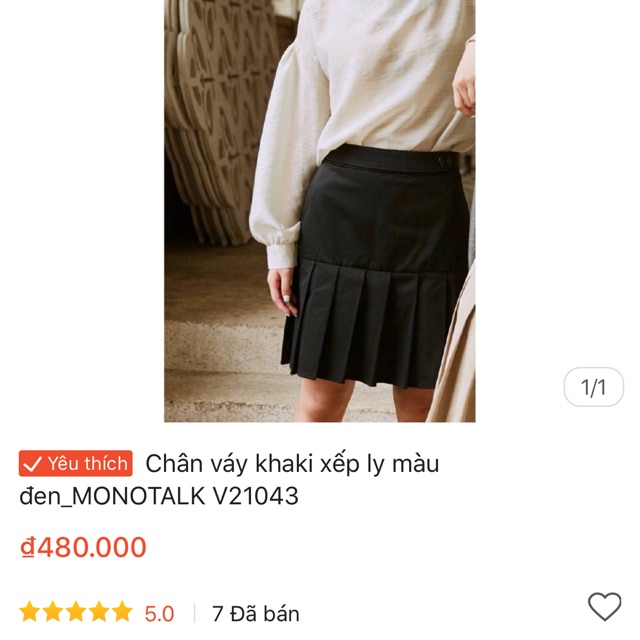 Cv kaki xếp li của monotalk