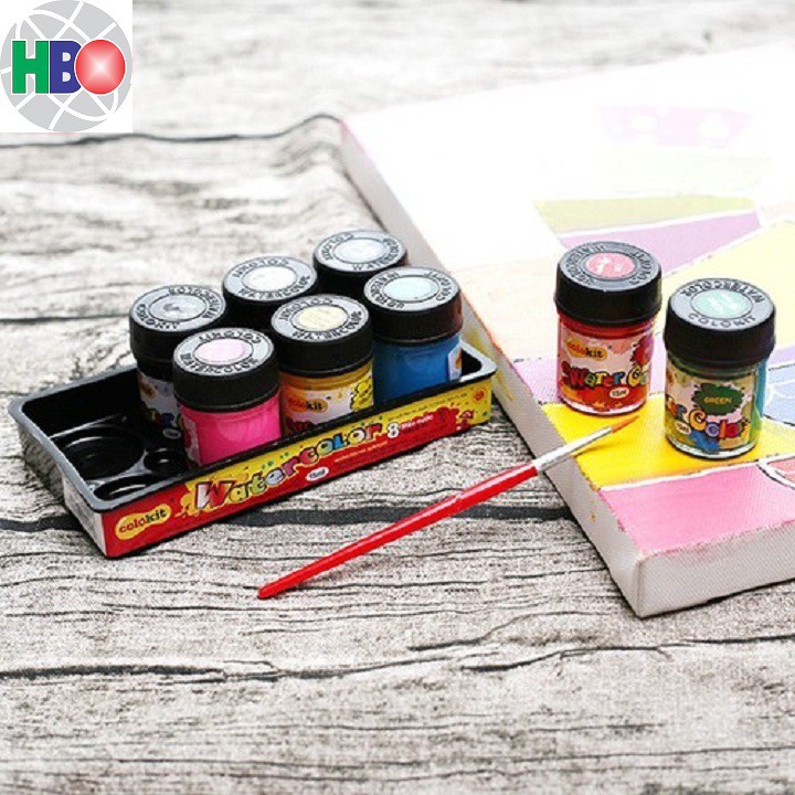 Màu nước 8 màu Waco 03