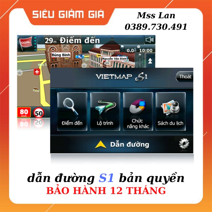 Camera Hành Trình Ô Tô VIETMAP iDVR P1 3G WiFi Vừa Dẫn Đường Vừa Ghi Hình Trước Sau Giám Sát Trực Tuyến Quản Lý Xe Từ Xa