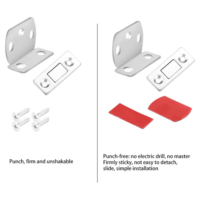 Nev Khóa Cửa Tủ Vô Hình Không Cần Đục Lỗ