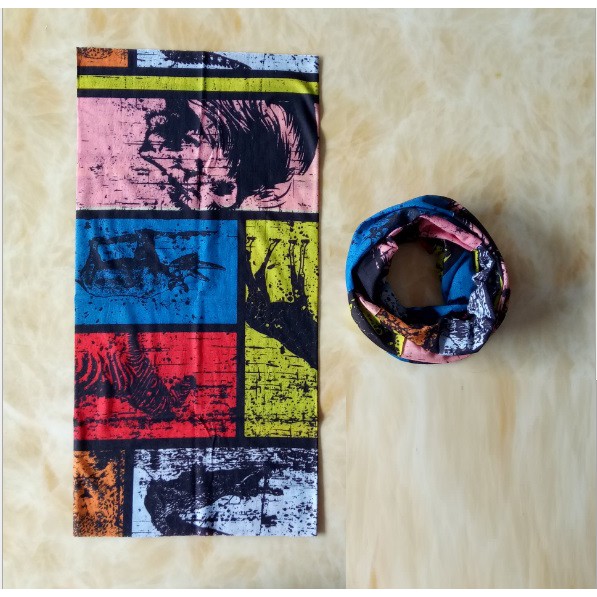 Khăn đa năng, khăn ống, bịt mặt, che cổ, băng đô, thấm mồ hôi dành cho dân phượt | BigBuy360 - bigbuy360.vn