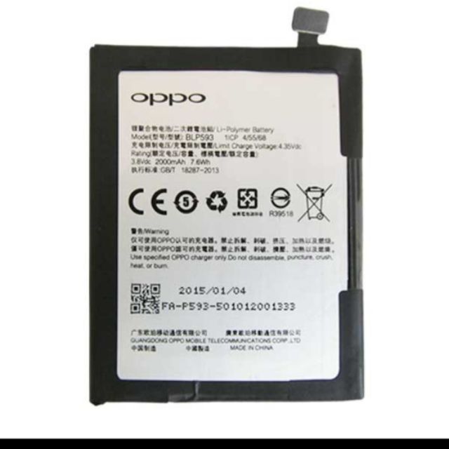 [Mã ELFLASH5 giảm 20K đơn 50K] Pin Oppo Neo 5 A31 BLP593 bảo hành đổi mới