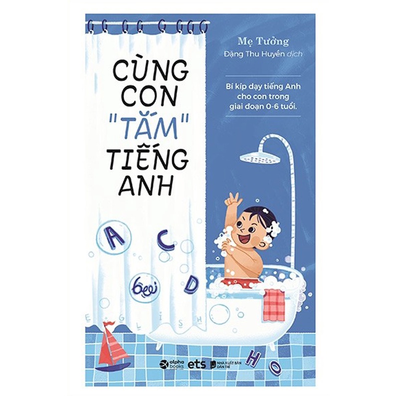 Sách - Cùng Con Tắm Tiếng Anh