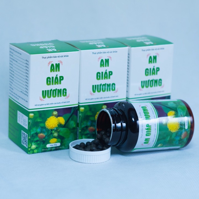 An Giáp Vương 90 gram Hỗ Trợ Giảm sự phát triển của Bướu Cổ Lành Tính Liệu Trình 2 - 3 Tháng (4 Hộp/Tháng)