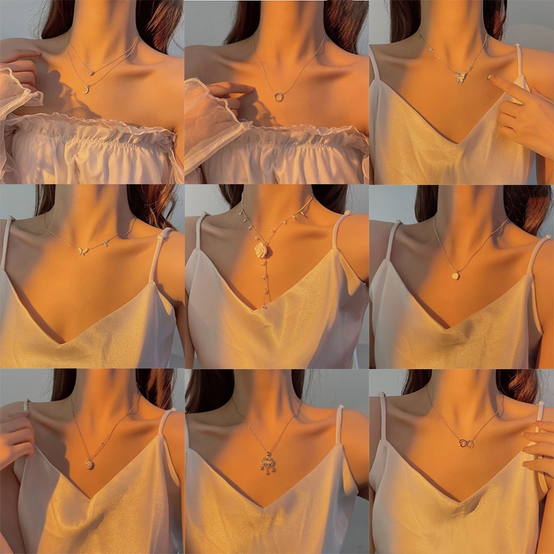 Dây chuyền mặt hình bướm/ nhiều mẫu tùy chọn phong cách 2021