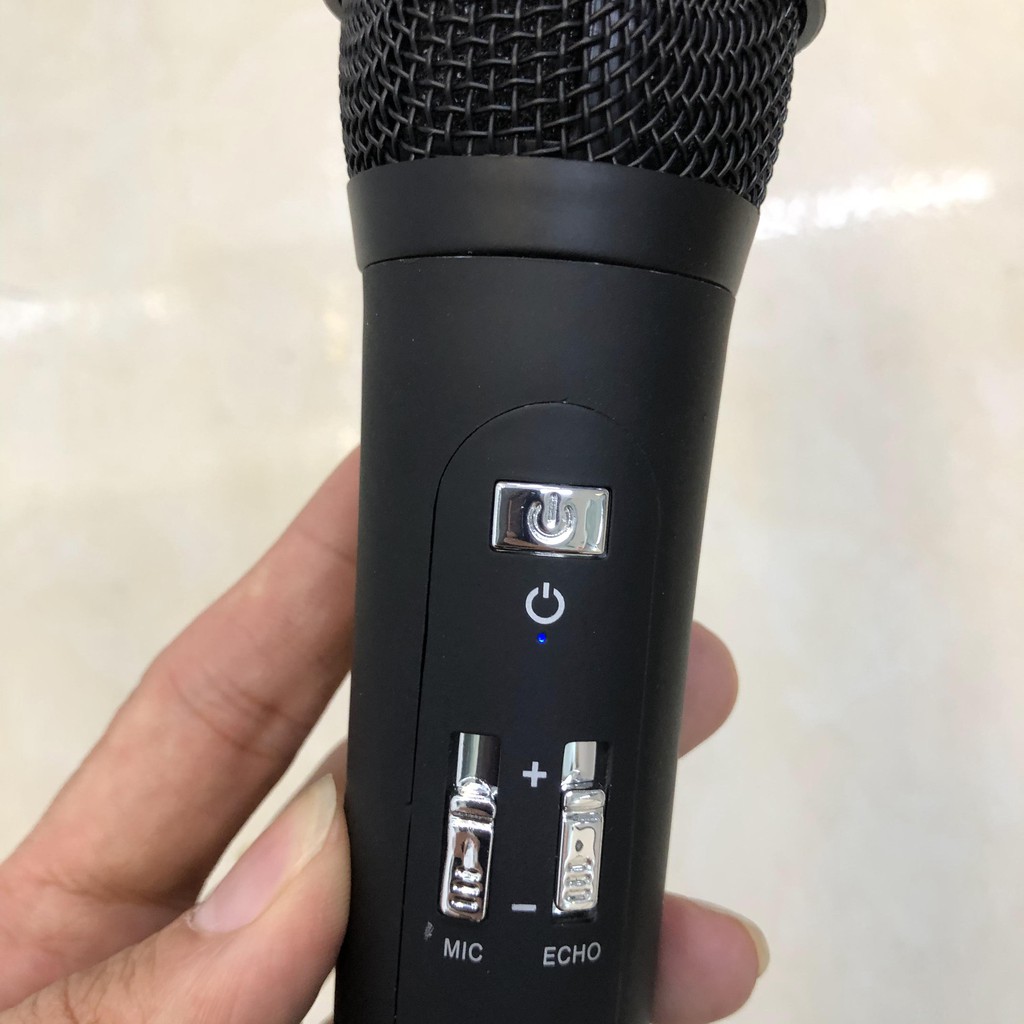 Mic bóc máy của Loa karaoke YS23, YS25. Bán cho bác nào hỏng mic hoặc mất mic, không dây chuẩn theo máy