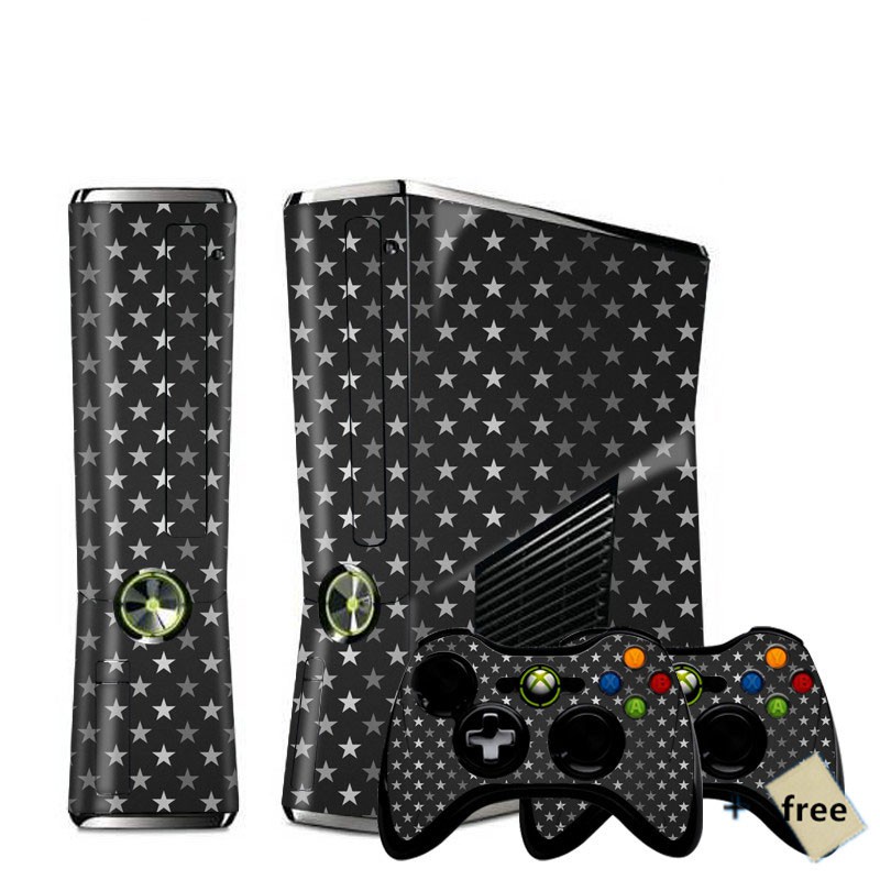 Miếng Dán Hình Ếch Dữ Liệu Cho Microsoft XBOX 360 Slim Decal Console Và 2 Games