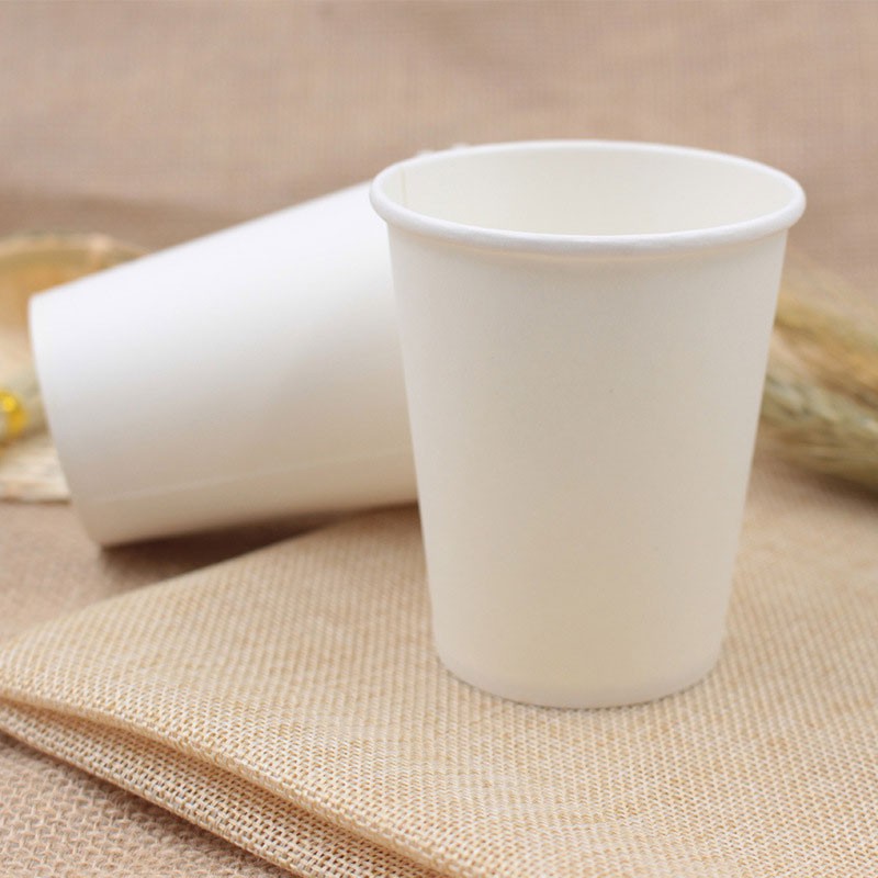50 ly cốc giấy cafe có nắp nhỏ uống nước nóng dùng 1 lần 210ml 220ml 240ml 250ml