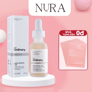 [ BILL CHÍNH HÃNG] Serum AHA tẩy da chết The Ordinary Lactic Acid 5% + HA 30ml