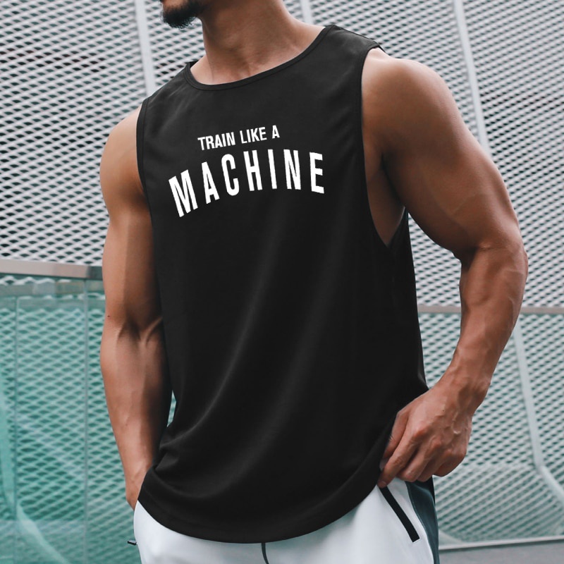 Áo thun ba lỗ thể thao mau khô thời trang mới cho nam