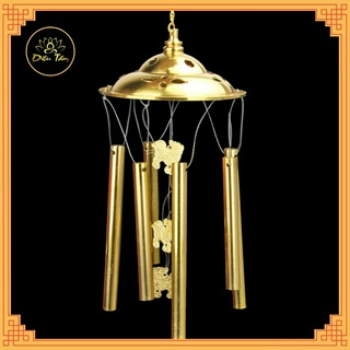 Chuông gió 2.5 inch phong thủy bằng đồng Diệu Tâm