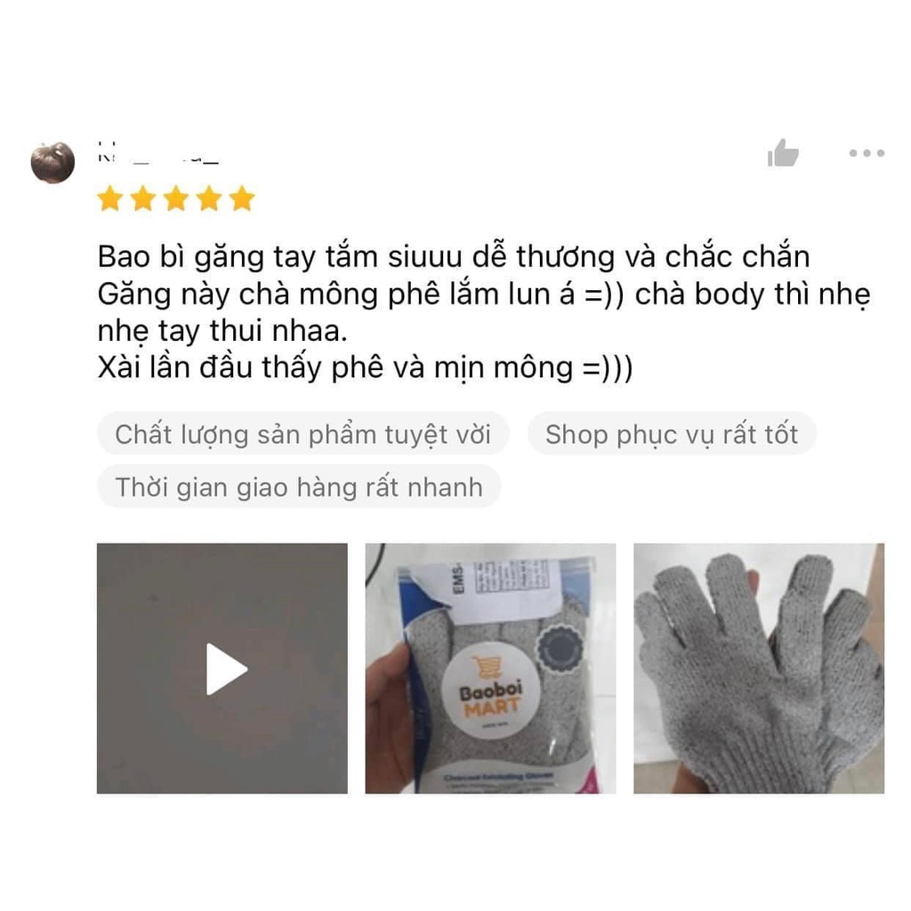 GĂNG TAY TẮM, TẨY TẾ BÀO CHẾT MANICARE - ÚC