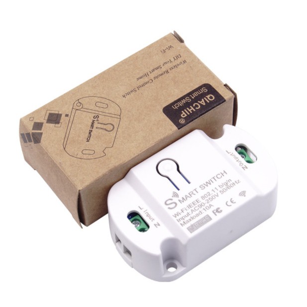 Công Tắc Thông Minh Điều Khiển Từ Xa Qua WIFI, 3G, 4G Tuya Smart Basic