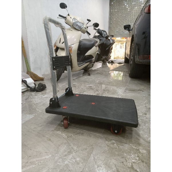 Xe đẩy hàng gấp gọn chắc chắn